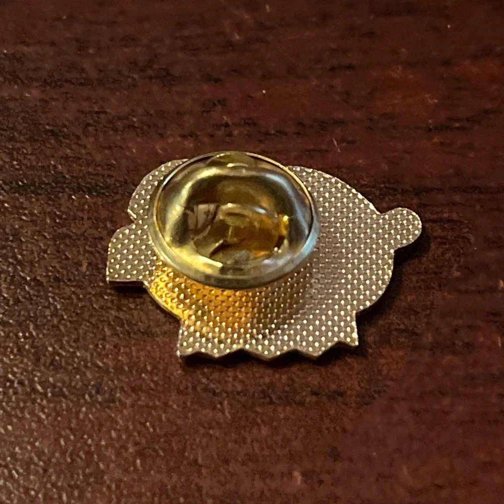 Vintage McDonald's Otto & Sons Stockyards Pig Employee Lapel Hat Pin‎